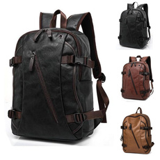 Laptop Backpack, leather backpack men, Laptop, Men