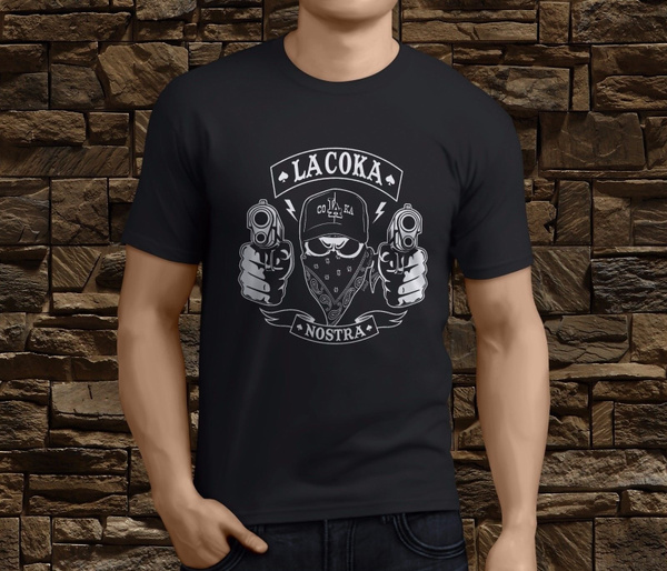 La Coka Nostra American Hip Hop Group T shirt Mens Round Neck