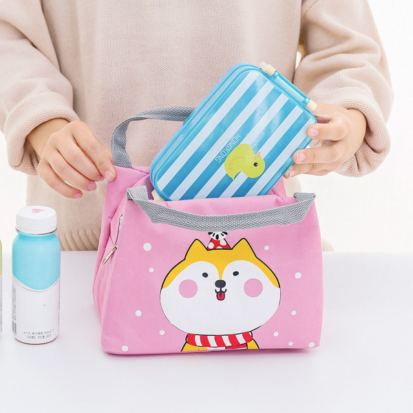 Womens Lunch Bag with Water Bottle Holder Womens Lunchbox for Work