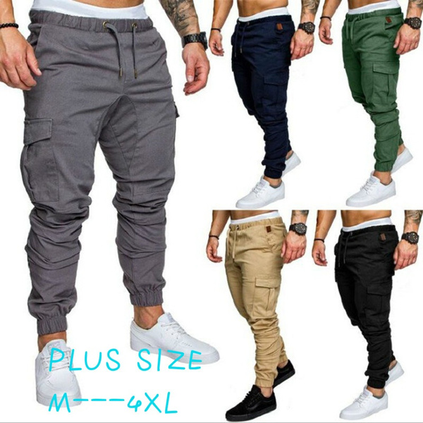 M-4XL Plus Size Men Pants Hip Hop Trousers Casual Streetwear Joggers Pantalon  Hombre Sweatpants | Wish