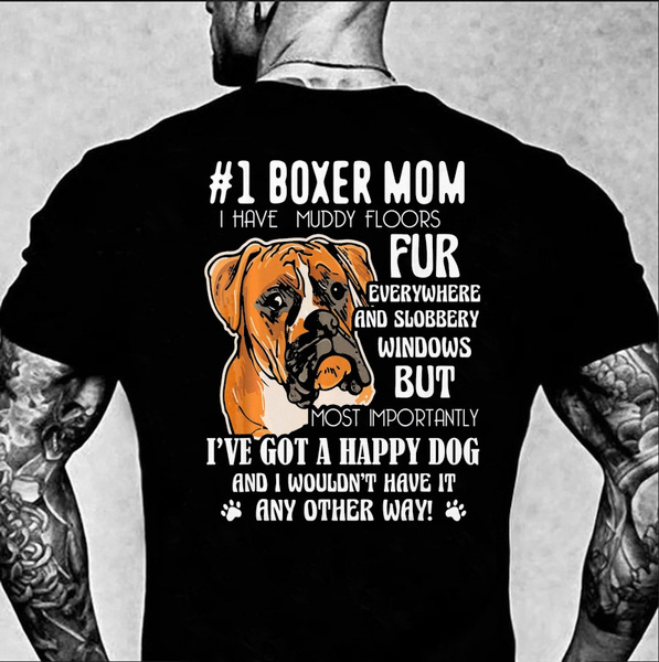 boxer dog t shirts