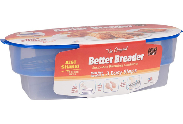 Cook Better Breader Bowl All in One Mess Breading Free Batter Bowl Appliances