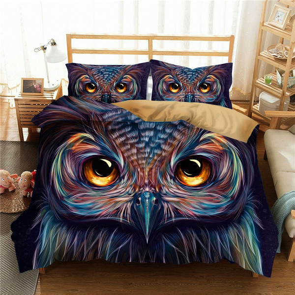 owl single duvet cover