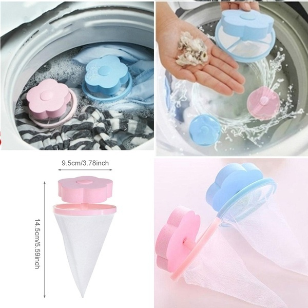 Washing machine filter Washing Machine Lint Filter Bag Laundry Mesh Hair  Catcher Floating Ball Pouch Washing machine cleaning tools for washing