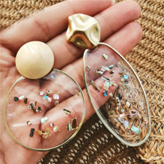 Dangle Earring, Jewelry, glassearring, resinearring
