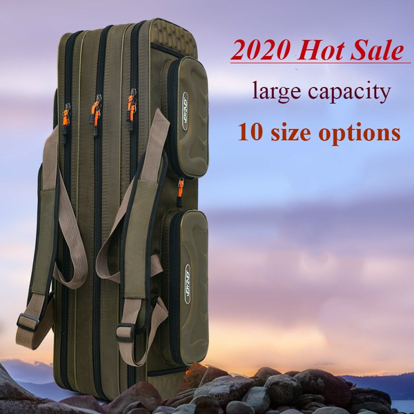 2020 New 2/3/4 Layer Fishing Bags Waterproof Fishing Tackle Bag