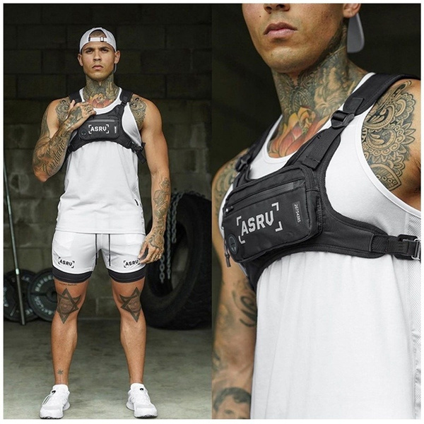 mens running chest pack