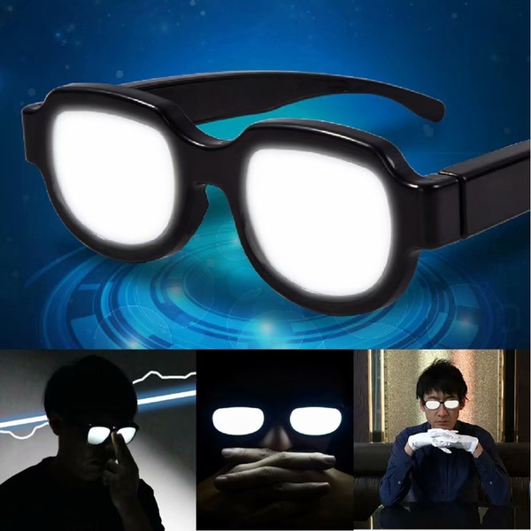 Weeb Anime LED Cosplay Glasses - Etsy