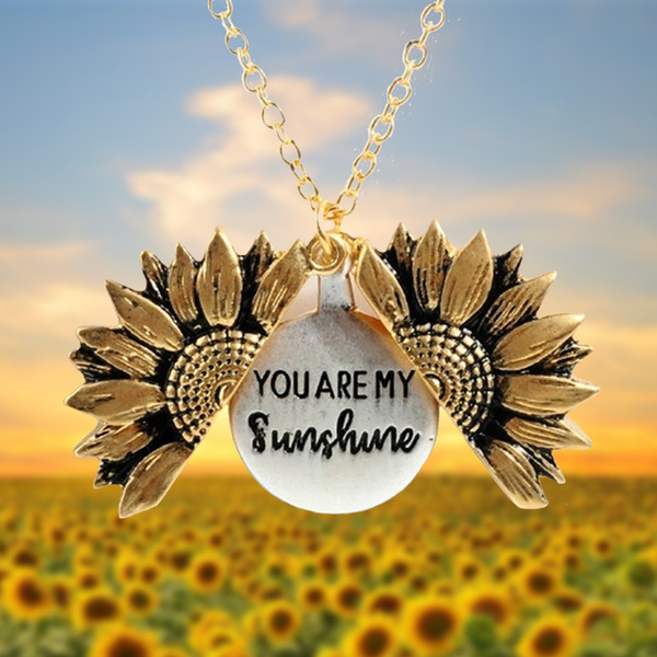 You are my sunshine deals locket necklace