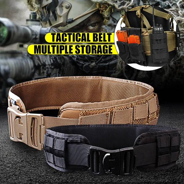 tan tactical belt