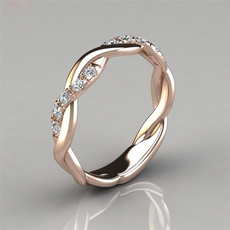wedding ring, gold, rhinestonering, Engagement Ring
