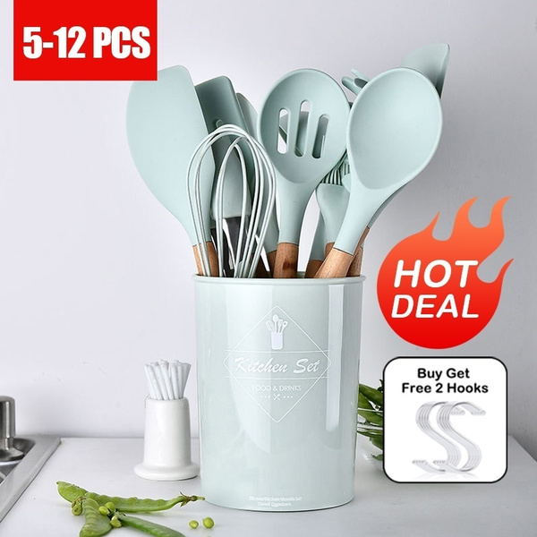  Silicone Cooking Utensil Set For Baking 5 PCS Silicone