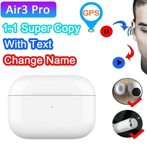 Air3 Pro Tws Wireless Earphone With Text Air 3 Pressure Sensor Bluetooth Headset Earbuds PK i9000 i90000 i300000 i200000 PRO tws