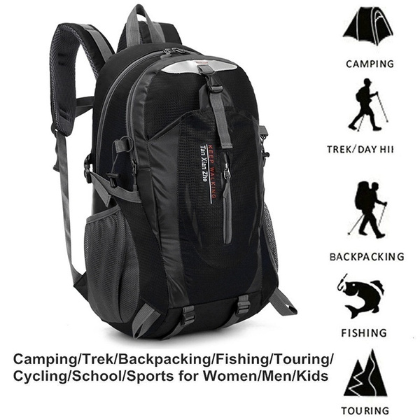 Waterproof Hiking Camping School Bag Backpack Outdoor Travel Hiking Rucksack New 