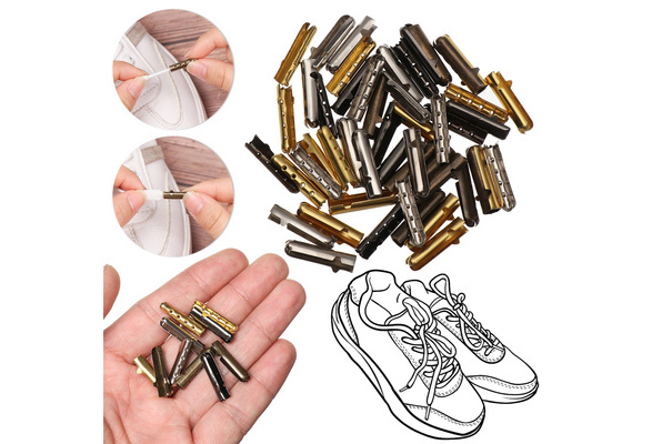 Shoe Lace Head Shoelaces Repair Ends Replacement Shoestrings Bullet Aglets Tip