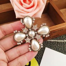 collarbrooch, vintagebrooch, brooches, Rhinestone