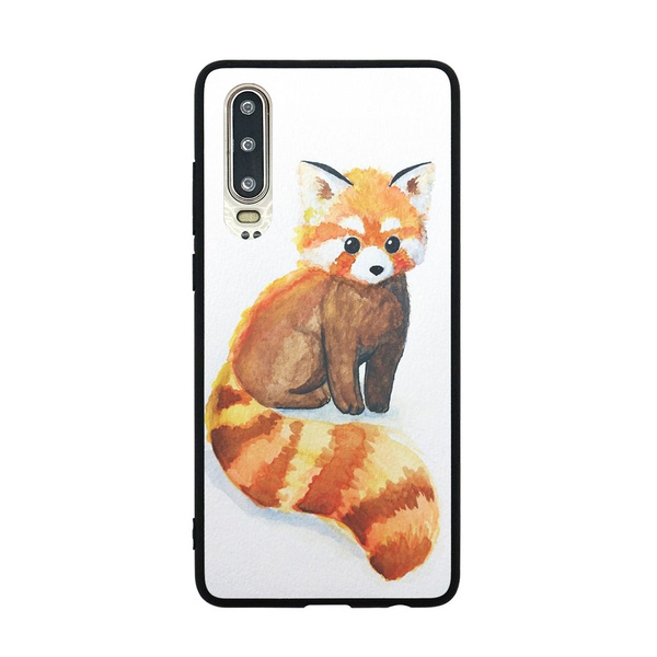 Red Panda pattern phone case for Iphone 11Pro 11ProMax 11 X XS XR XSMax 6 6P 7 7P 8 8P phone Case Huawei P30 P30 Pro