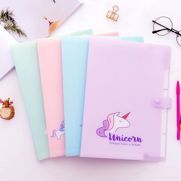 Unicorn Dust Box A4 File Folder