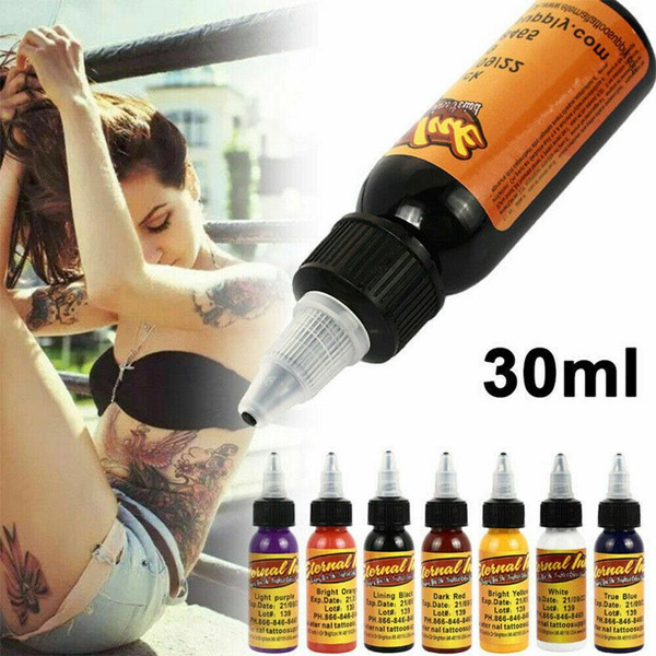 Buy PERMANENT ETERNAL 1oz TATTOO INK (lighting yellow) Online at Low Prices  in India - Amazon.in