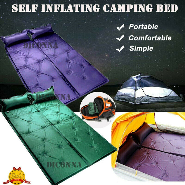 double self inflating sleeping mat