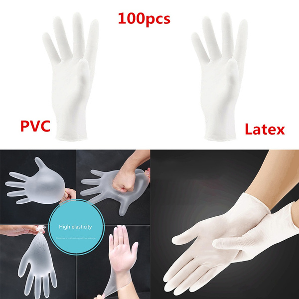 100pcs Disposable Nontoxic Hygienic Gloves Kitchen Dishwashing Work