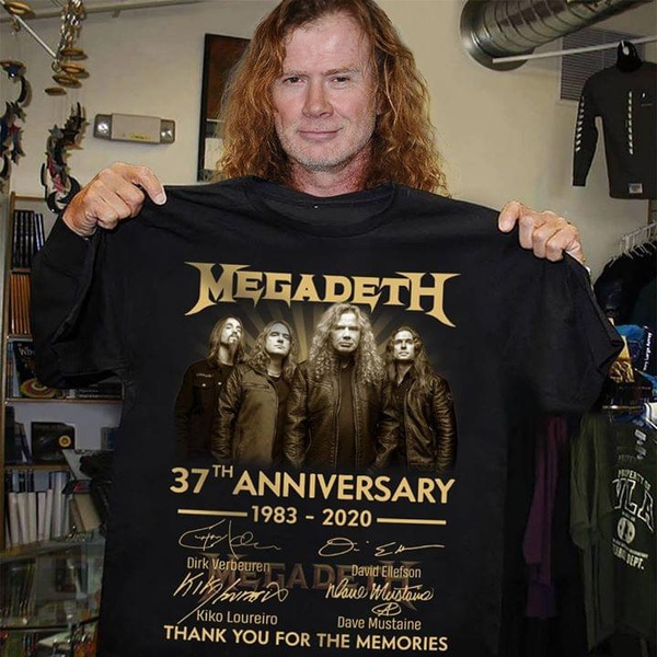 Megadeth 37th Anniversary All Members 