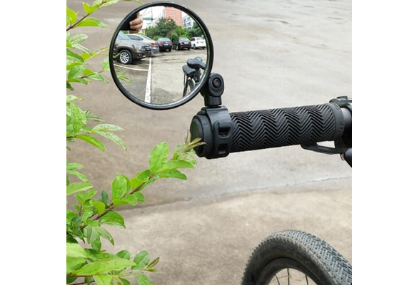 Short mirror for outlet bikes