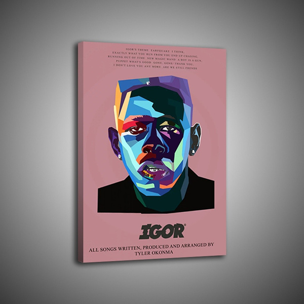 Tyler the Creator poster IGOR Midcentury Modern Art Print – Sandgrain Studio