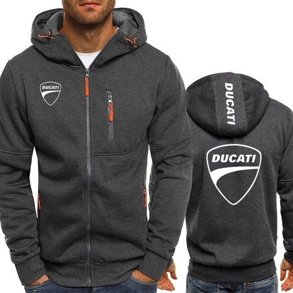 Details about   New Ducati Hoodie Men Jacket Full Sweatshirts warm Coat Autumn Team off road 