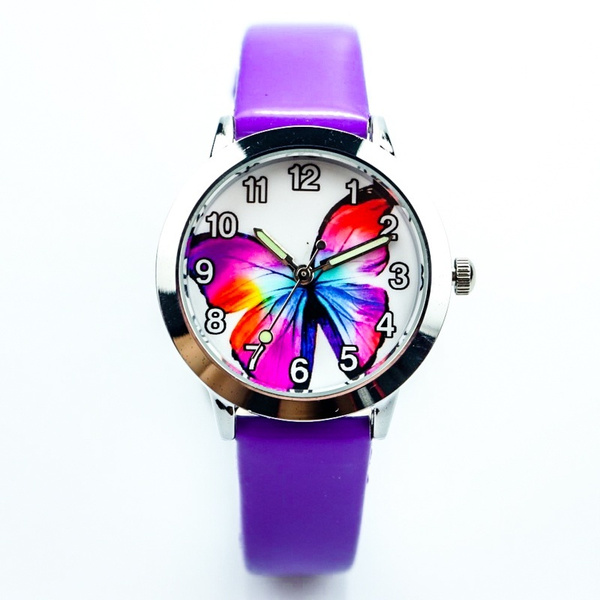 Kids cheap butterfly watch