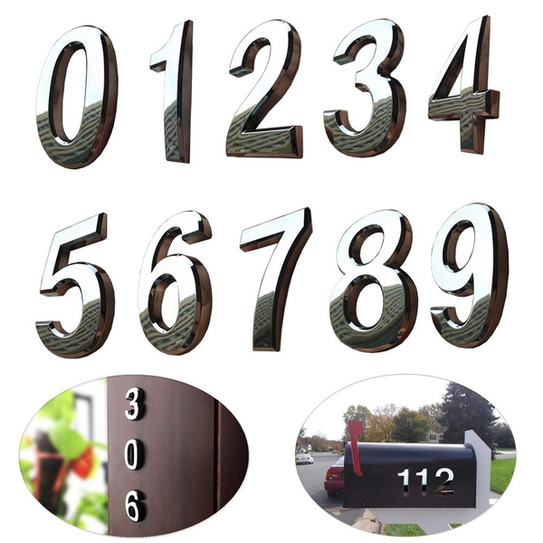 Engraved Name And Number Plate Self Adhesive 10 X 2.5 Cm 1