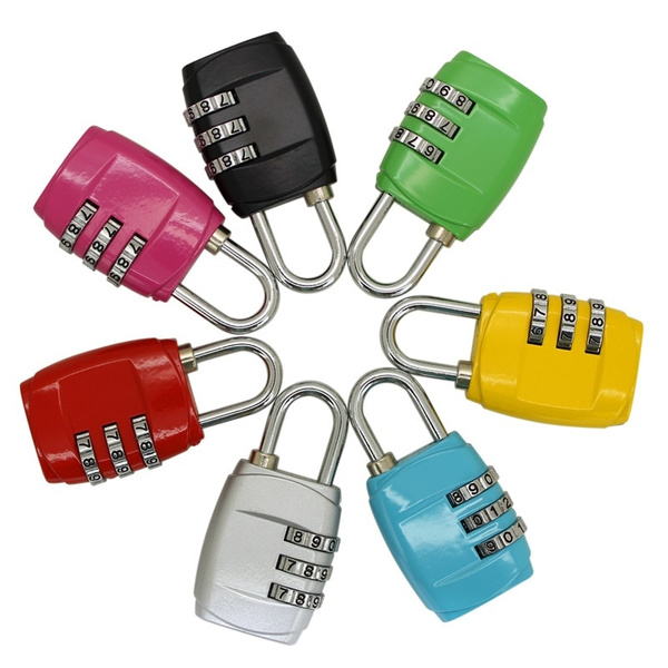 Luggage Password Lock Personalized Custom Small Padlock Luggage Locker Mechanical Password Code
