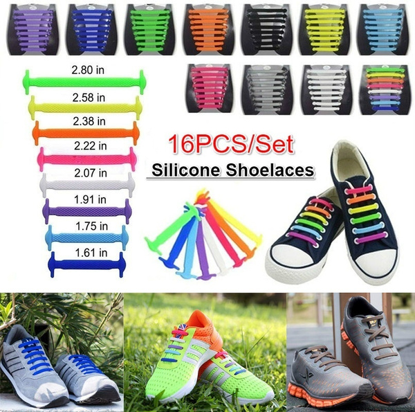 silicone shoe laces