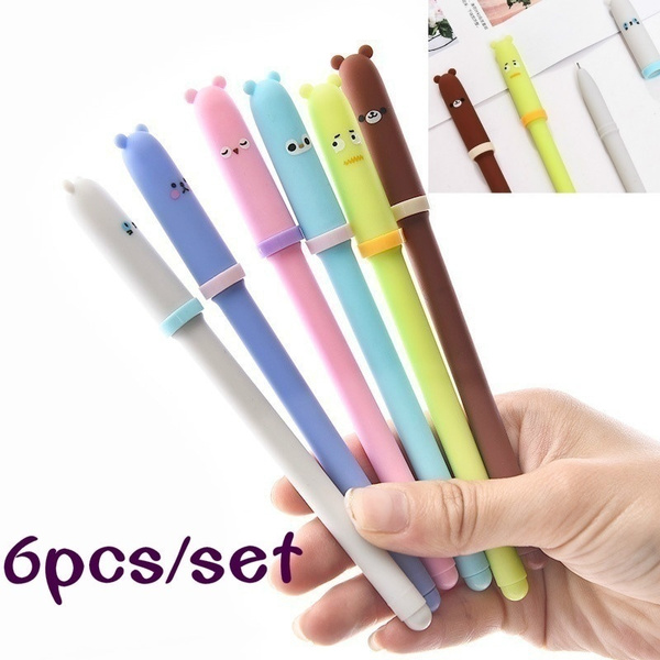 6 Pcs Creative Animal Pen Gel Pens Kawaii Pen Cute Korean Stationery Gifts | Wish 6 Pcs Creative Animal Pen Gel Pens Kawaii Pen Cute Korean Stationery Gifts | Wish