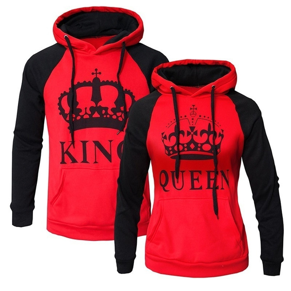 king and queen hoodies wish