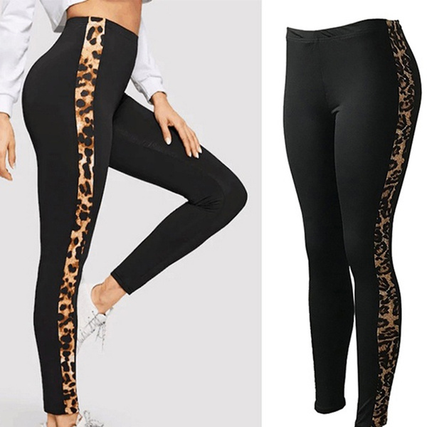 New Women s Fashion Leopard Printed Legging Slim Women Leggings High Elastic Cotton Soft Stretch Pants Wish