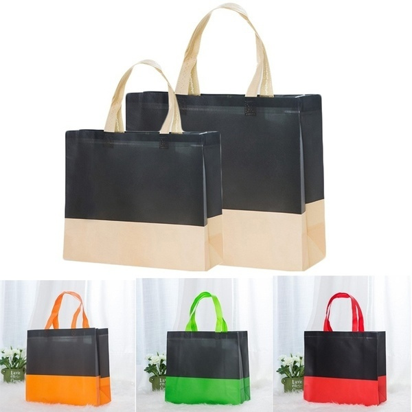 Reusable Shopping Eco Bag Large Fold Tote Grocery Bag Convenient Storage Handbag 