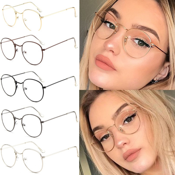 Round female outlet glasses