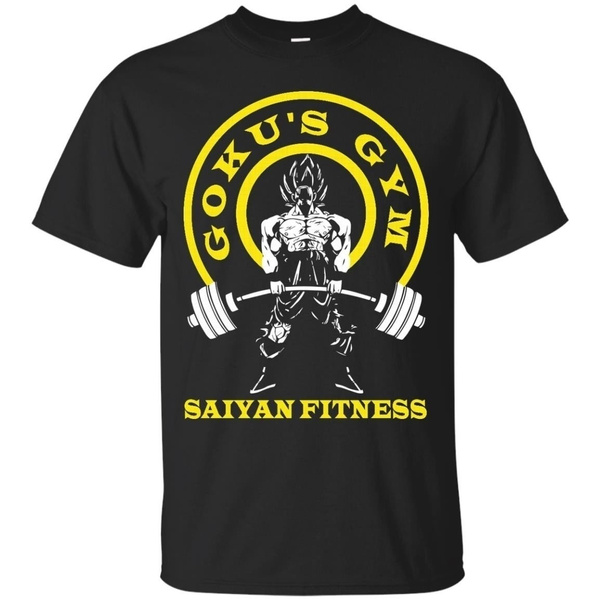 saiyan gym shirt
