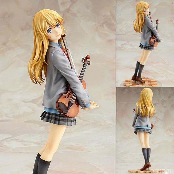 Details about   japanese anime action figure your lie in april kaori miyazono 20cm cartoon doll 