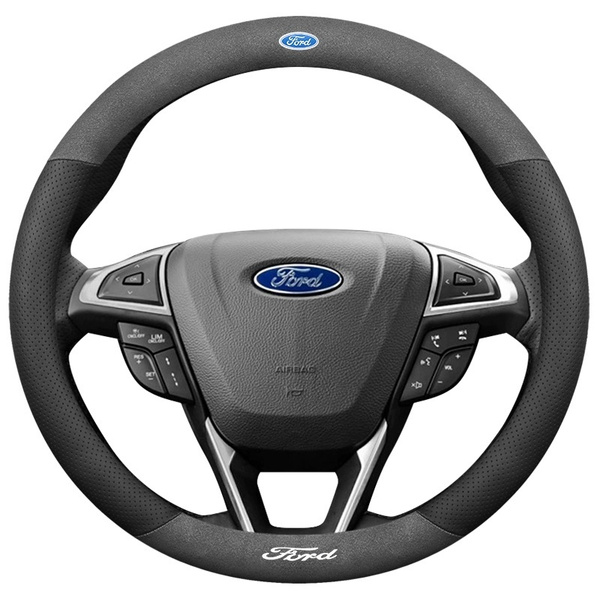 Ford Falcon XT XR6 XR8 G6 G6E Genuine Leather Steering Wheel Cover Cowhide NEW