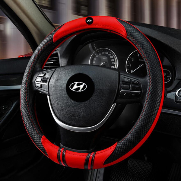 New Hyundai Steering Wheel Cover Sport Steering Wheel Handle Cover ...