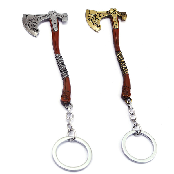 Fashion and Exquisite Game Animation Accessories Games God of War 4 Keychain Kratos God of 4 Movie Key Leviathan's Axe Frozen Axe | Wish