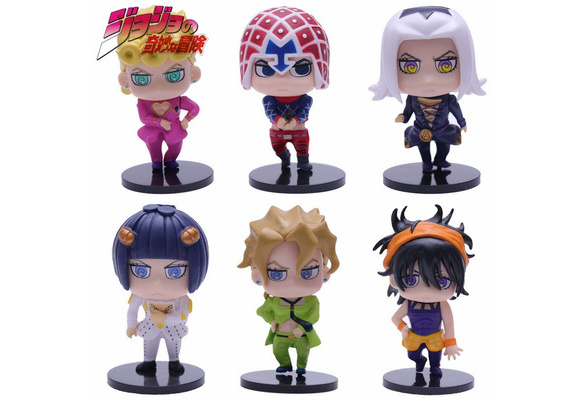 Jojo Anime Stand Figure Original Poses Guīdo Mista Giorno Giovanna Leone  Abbacchio Narancia Ghirga Kujo Jotaro Kira Yoshikage - Key Chains -  AliExpress