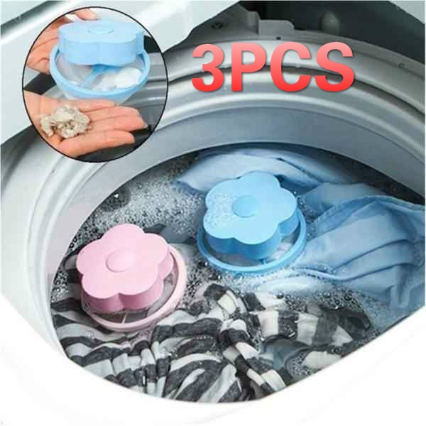 Washing machine filter Washing Machine Lint Filter Bag Laundry Mesh Hair  Catcher Floating Ball Pouch Washing machine cleaning tools for washing  machine