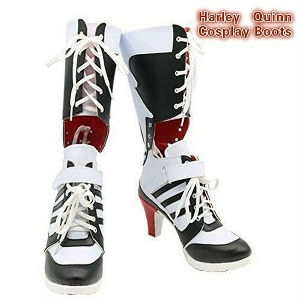 harley quinn cosplay boots