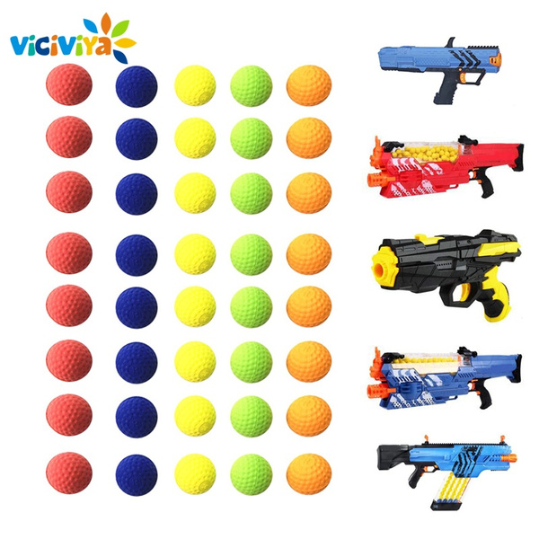 Konkurrencedygtige tusind Luscious 100 PCS For Nerf Rivals Ball For Rival Zeus Apollo Bullets Toy Gun Soft  Round Darts For Nerf Rivals Gun Toy Children's Gift Top Quality | Wish