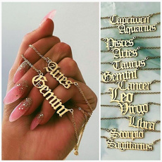 gold chain, Jewelry, necklace pendant, virgo