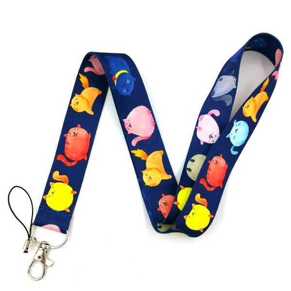 Funny Anime diy cute Kids Key ID Badge Holders cartoon Anime Mobile ...