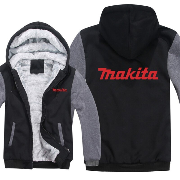 Winter Makita Tools Hoodies Men Fashion Coat Pullover Fleece Liner Jacket Sweatshirts Hoody |